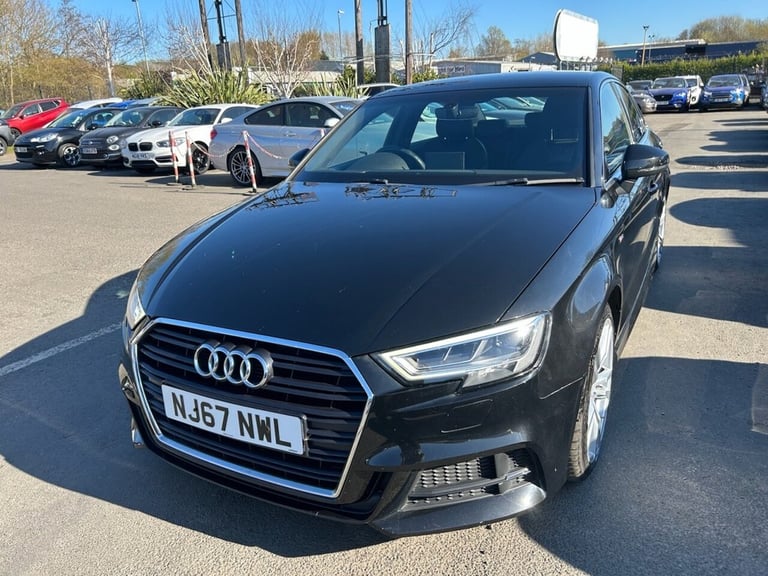 2017 Audi A3 2.0 Turbo Diesel (TDI), S Line, Saloon, 4 Door, Manual, Euro 6. Saloon Diesel Manual