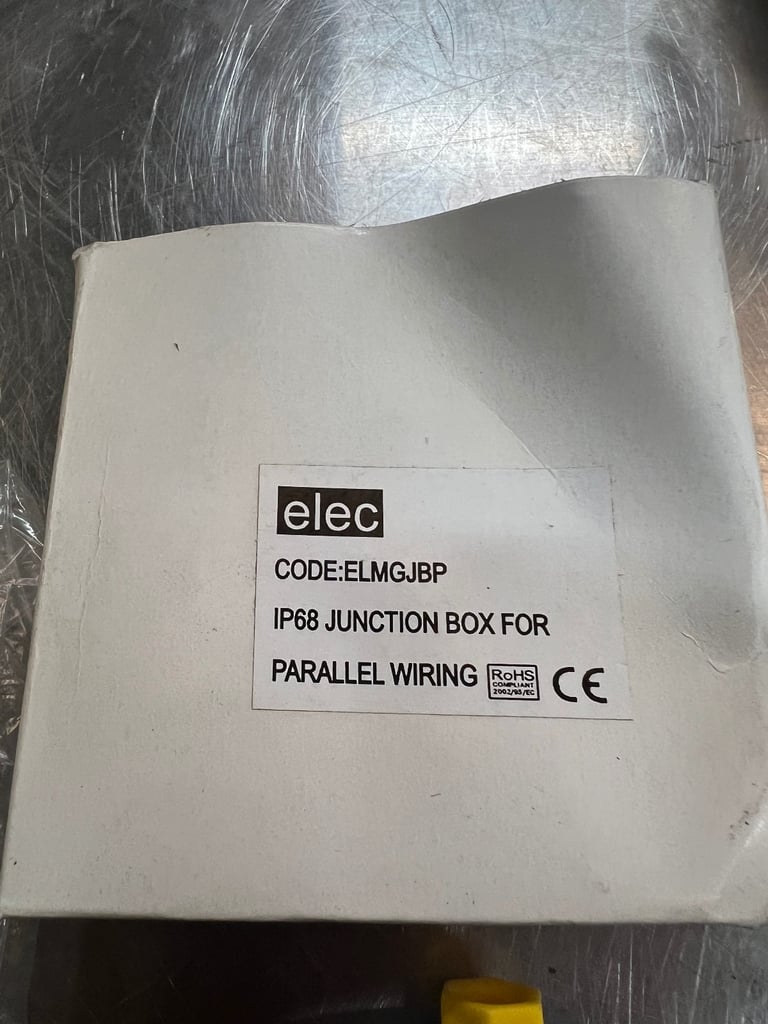 ELEC ELMGJBP IP68 Waterproof Junction Box – Parallel Wiring Electrical Connector