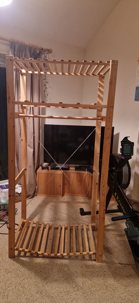 Pine Wooden Wardrobe Frame FREE