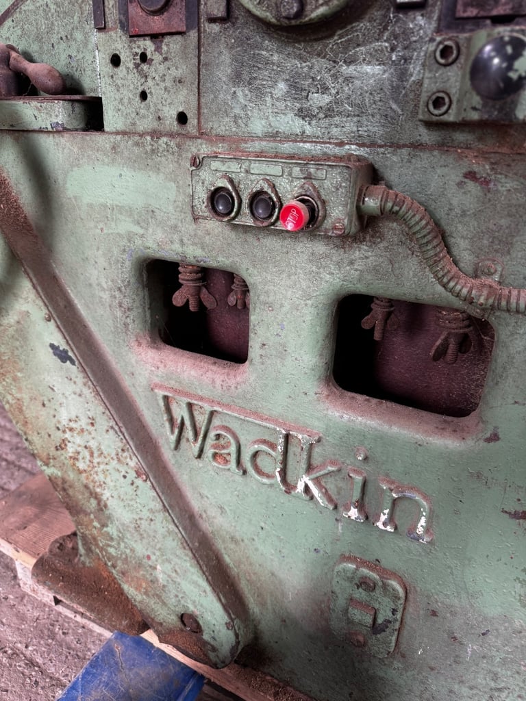 Wadkin 2ft planer thicknesser, 3 phase, WIDE 