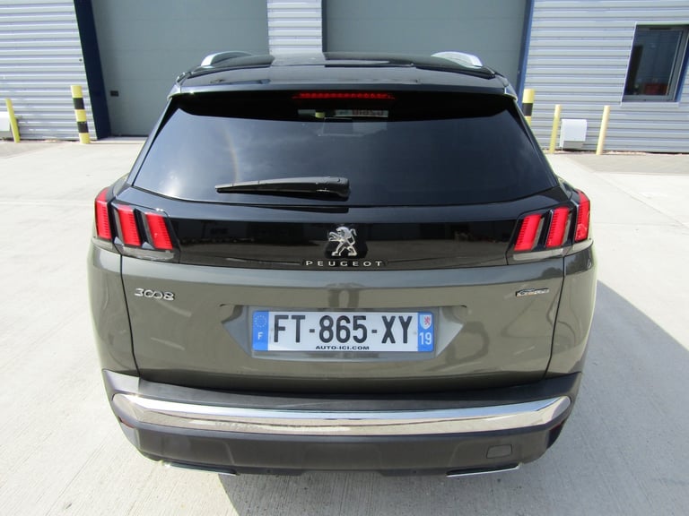 2019 Peugeot 3008 1.2 PureTech GT Line 5DR EURO6 LEFT HAND DRIVE  Estate Petrol Manual