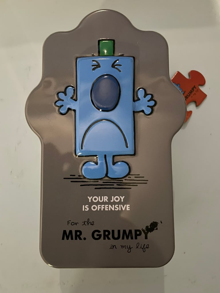 Mr Grumpy Tin & Jigsaw Puzzle