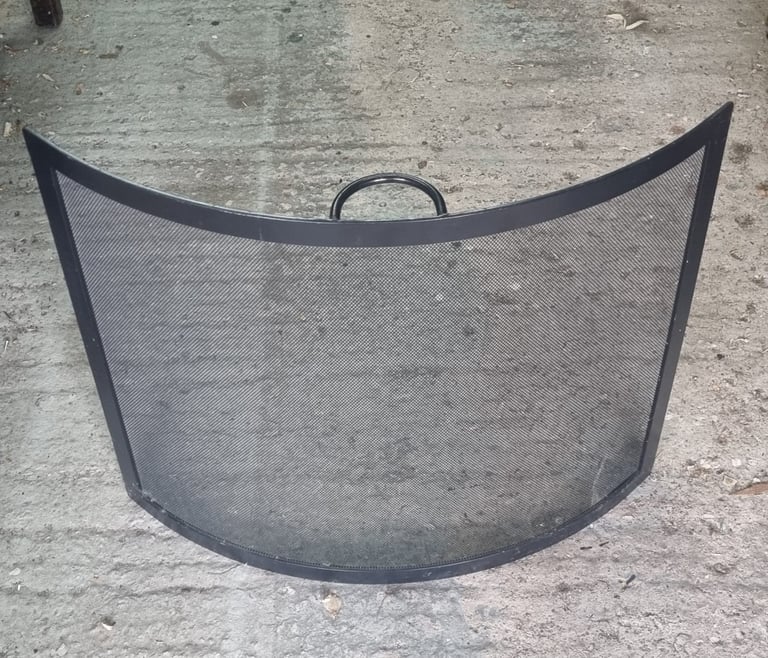 image for Black Metal Fire Guard from Cox & Cox