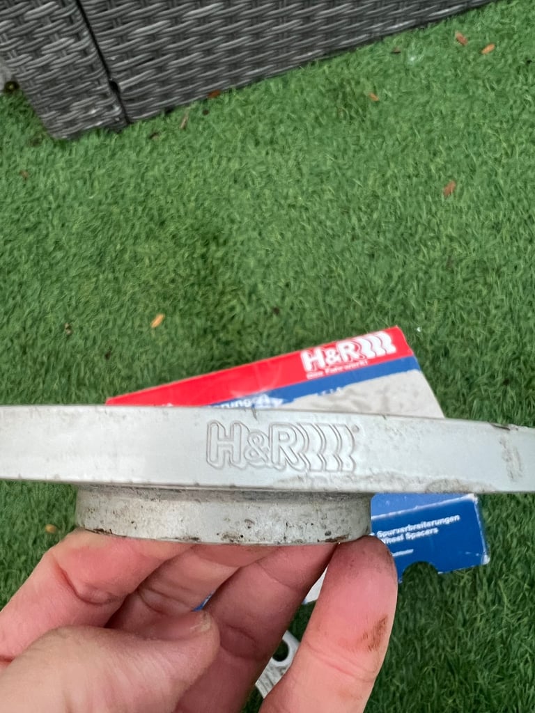 Wheels spacers H&R 10mm BMW 5x120 fitment 