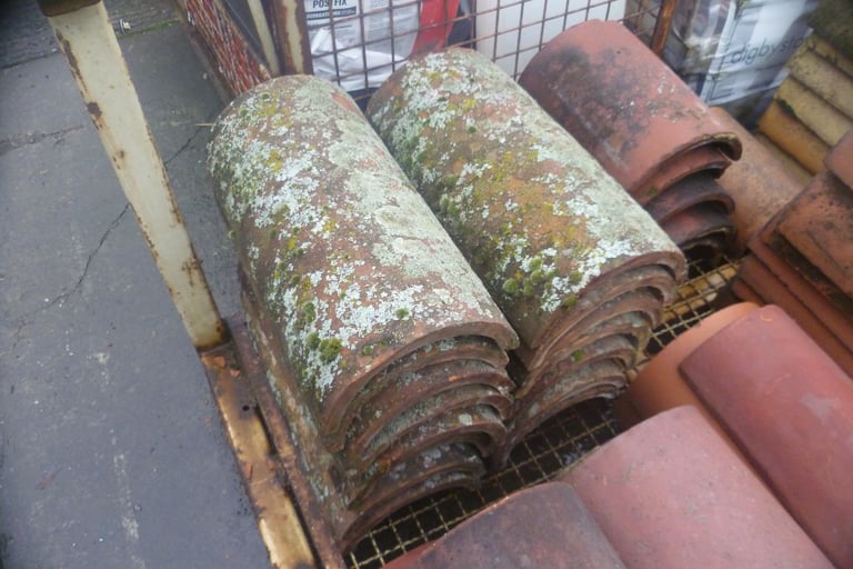 Reclaimed Roof Ridge tiles LARGE SELECTION 