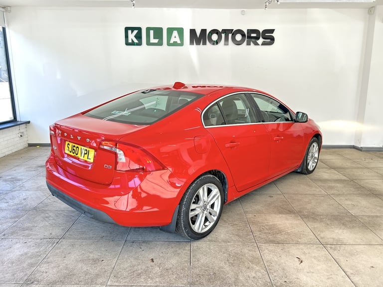 VOLVO S60 2.0 D3 SE Red Manual Diesel 2010