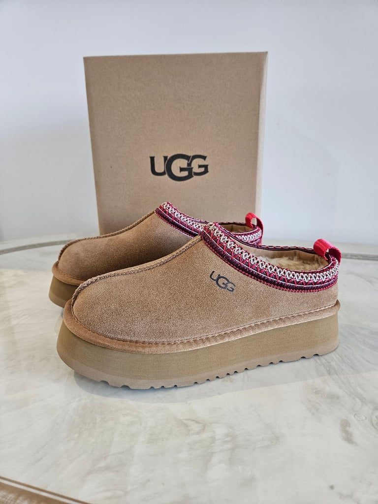 Ugg platform mules slippers size uk5