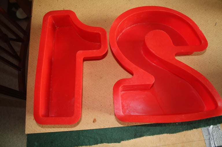 1st, 2nd or 21st Birthday cake moulds