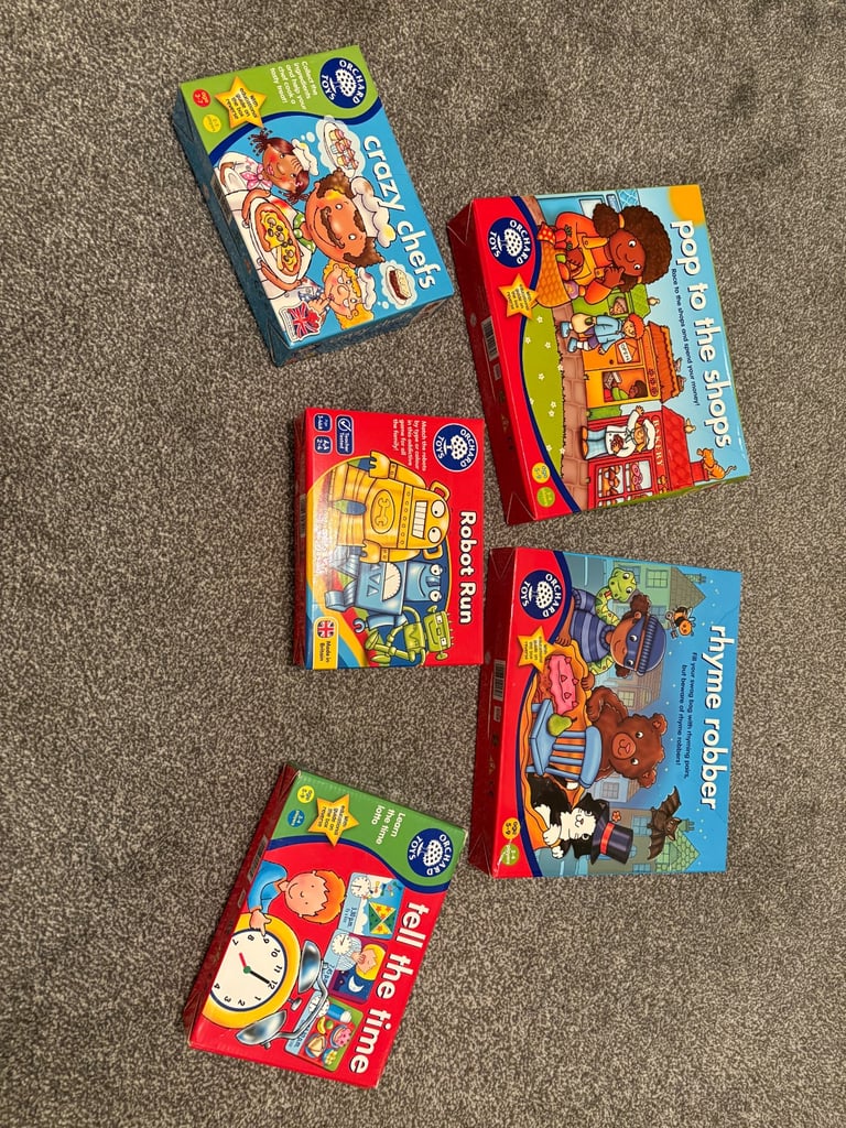 image for 7 x Learning games 