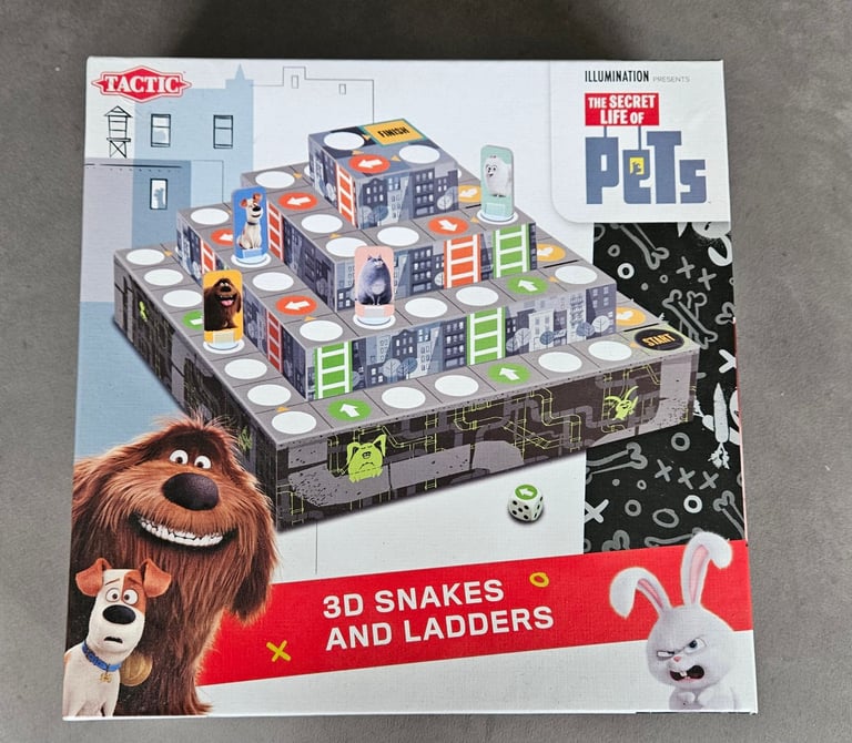image for Secret Life of Pets 3D Game Snakes and Ladders