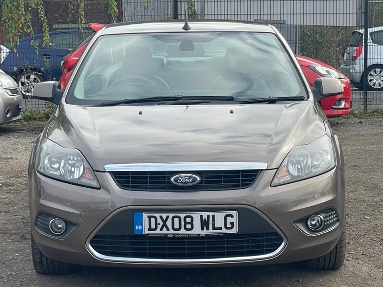 FORD FOCUS CONVERTIBLE CC CC3 + FULL LEATHERS + LONG MOT + LOW 54K MILES * 