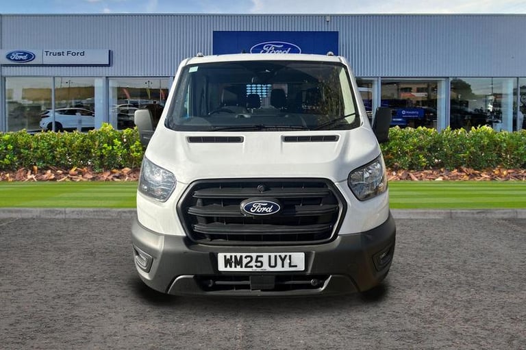 2025 Ford Transit 350 Trend L3 LWB Double Cab Dropside RWD 2.0 EcoBlue 165ps DAP, CALL FOR CO Dro...