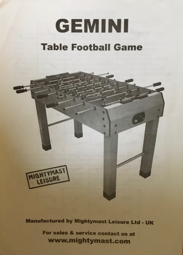 image for Table football game