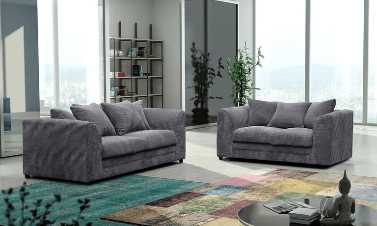 image for New DYLAN Corner L Shape Sofa & 3+2 Seater Sofa BRAND NEW ~~ ORDER NOW ASAP DELIVERY