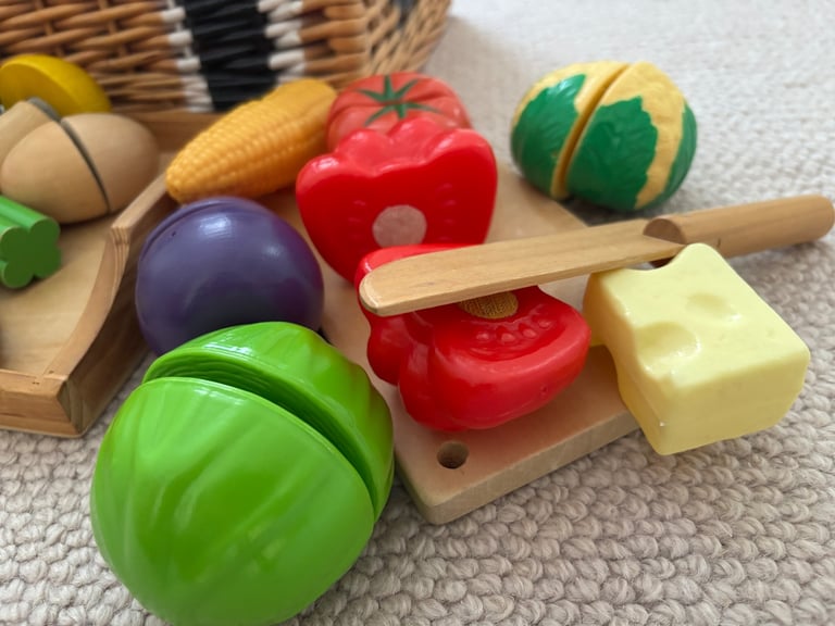 Children’s Food and Utensil Role Play Toys
