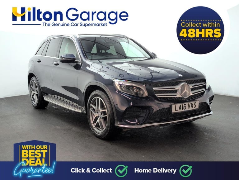 2016 Mercedes-Benz GLC 2.1 GLC250d AMG Line (Premium Plus) SUV 5dr Diesel G-Tronic 4MATIC Euro 6 ...