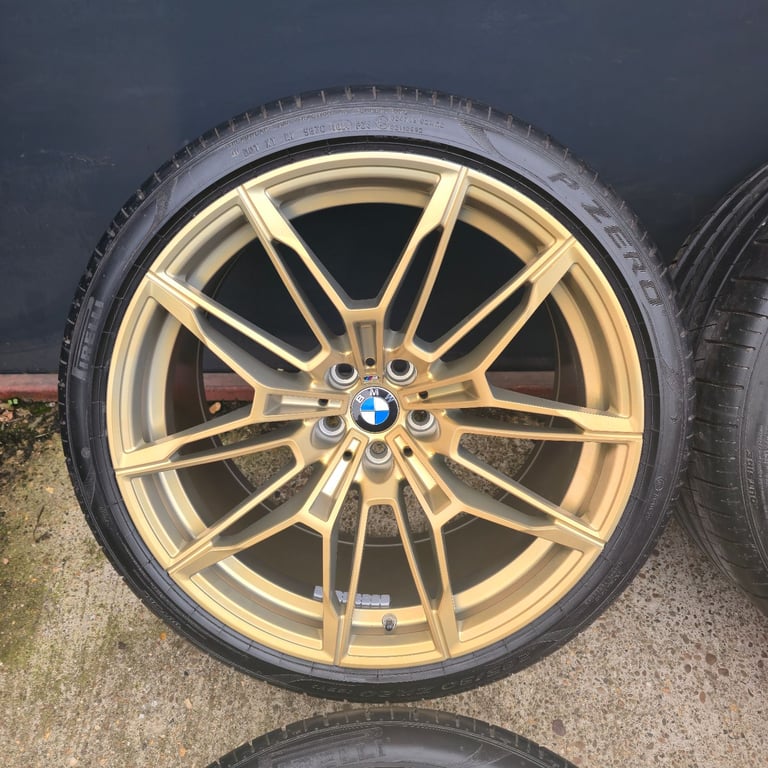 Genuine BMW 825M Competition 19 20" Alloy Wheels M2 G7 M3 G80 M4 G81 Gold 826m