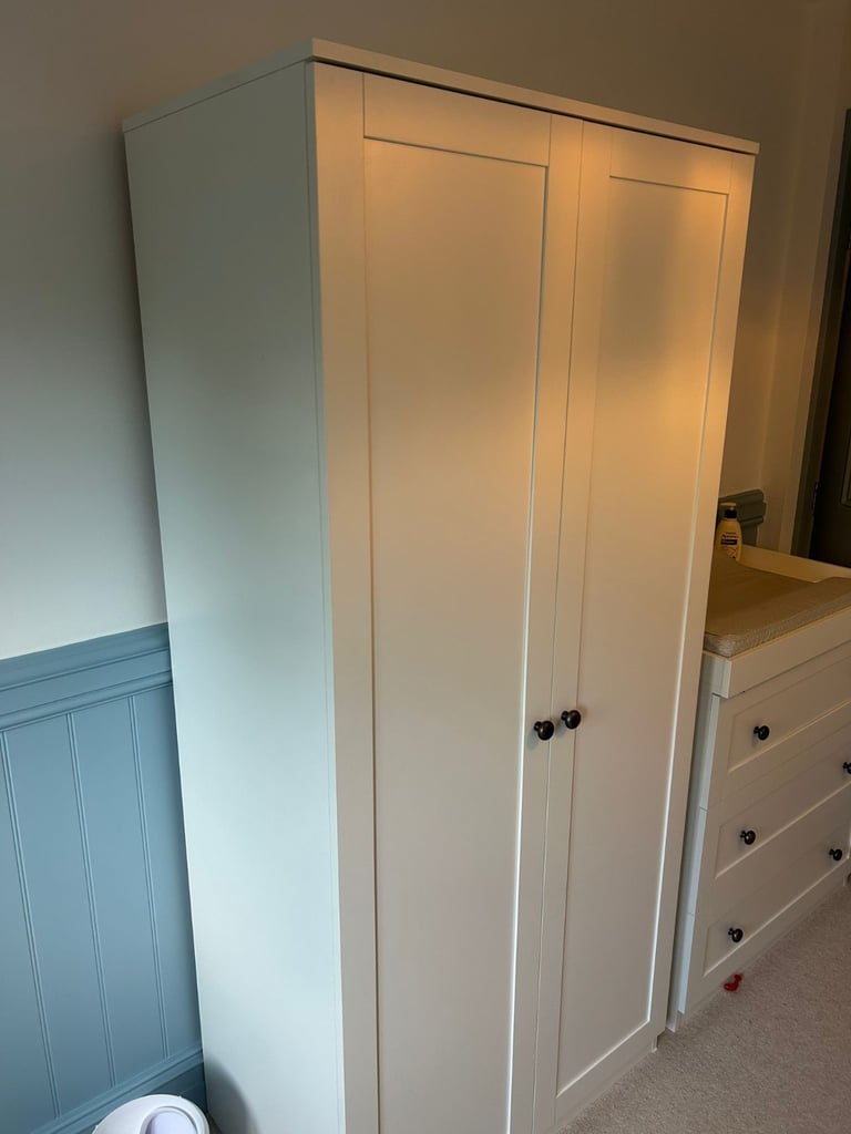 Silver Cross Furniture set, wardrobe, changing table and cot