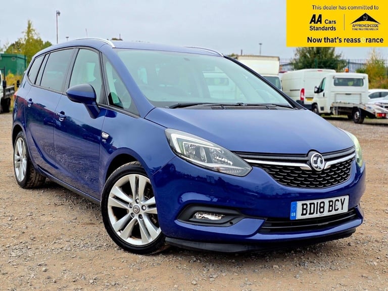 2018 Vauxhall Zafira 1.4i Turbo SRi Nav MPV 5dr Petrol Auto Euro 6 (140 ps) MPV Petrol Automatic