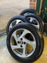 Toyota Yaris 15 inch wheels + Michelin tyres