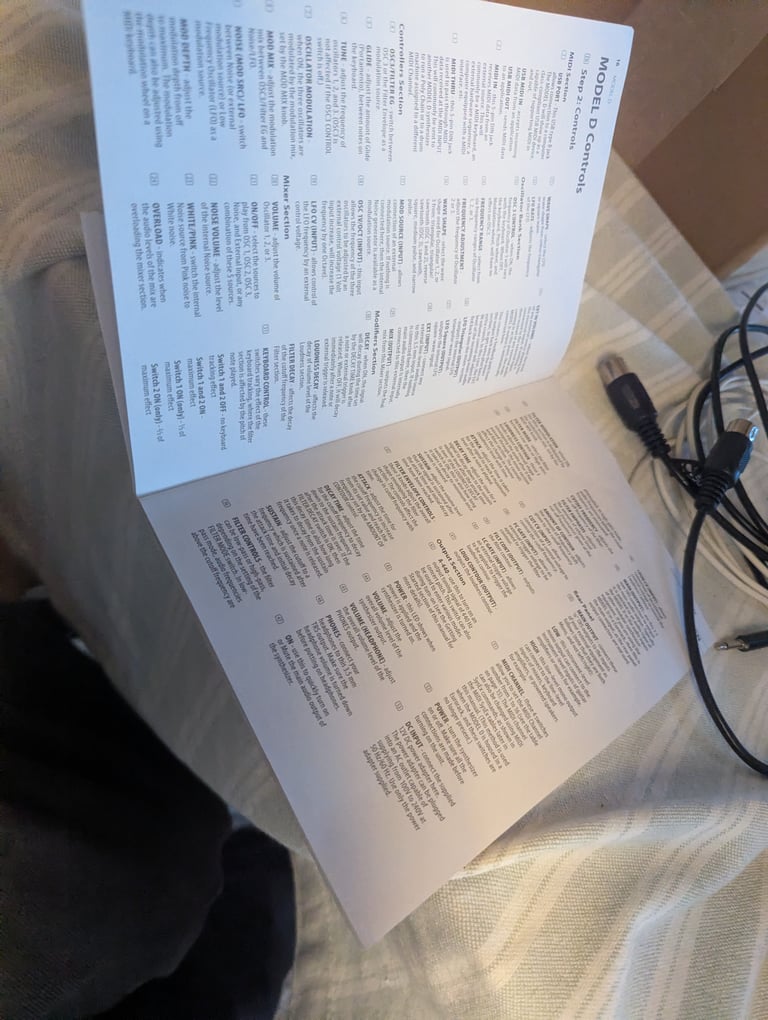 Behringer Model D Mini Moog Synthesiser 