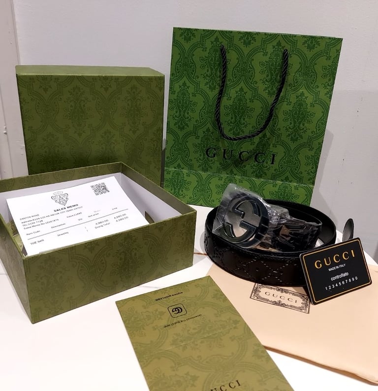 image for Mens gucci belt 