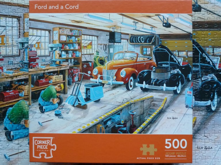 500 PIECE JIGSAW PUZZLES