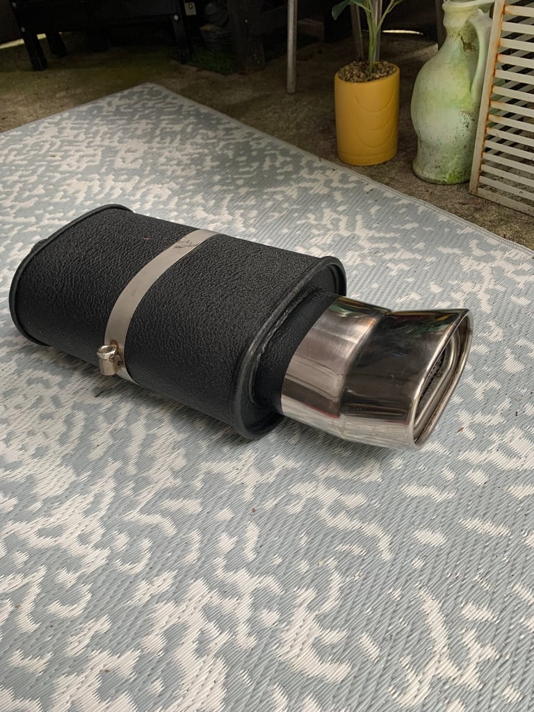 Sports exhaust silencer 