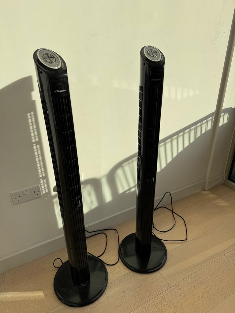 Dimplex Black Tower Fans