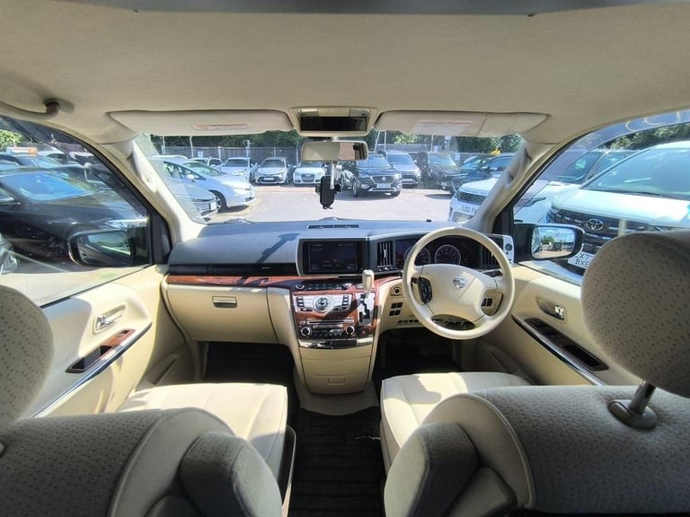 2008 Nissan Elgrand 2.5 Petrol 8 Seats Automatic Camper Van Roof LED TV ULEZ Free MPV Petrol Auto...