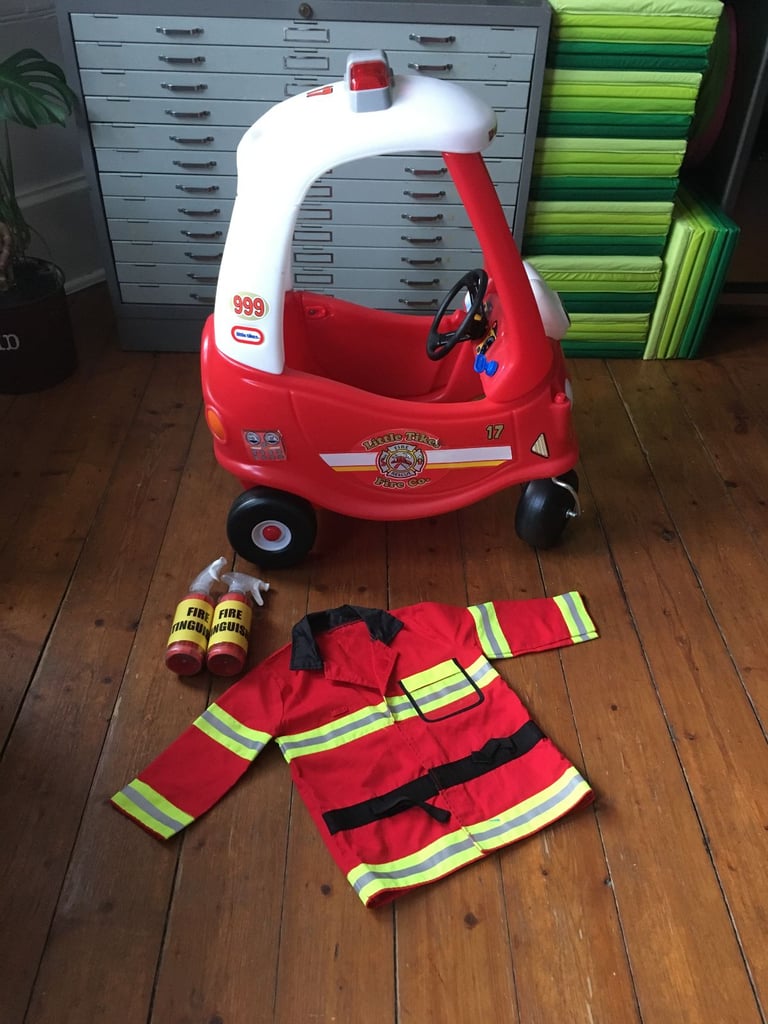 image for Little Tikes Cozy Coupe Fire Engine With Jacket 