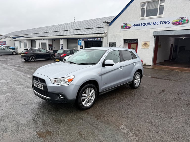 2013 MITSUBISHI ASX 1.8 ONE OWNER FSH 57K NEW MOT BRAKES TYRES SERVIVED WARRANTY