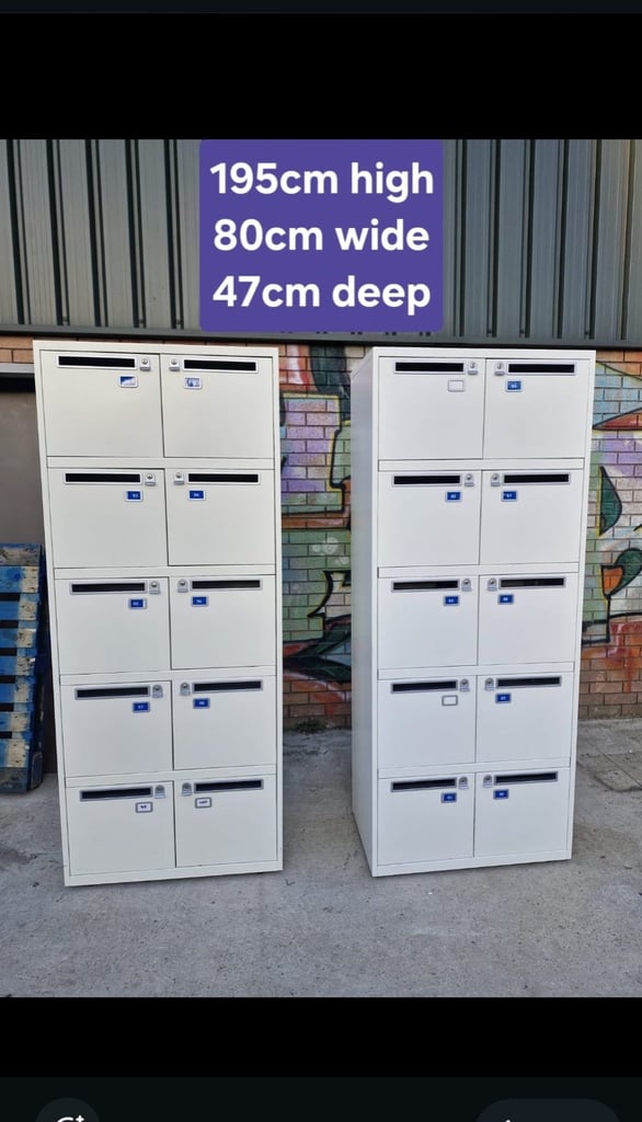 10 locker unit gym locker or storage unit (10 available)