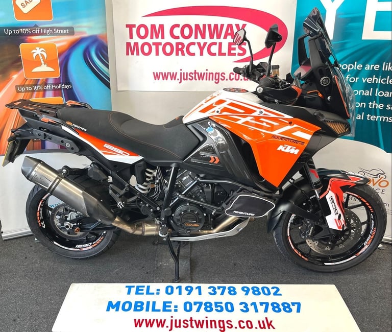 KTM 1290 SUPER ADVENTURE S, 2018(68), 11,301 MILES, STUNNING BIKE, EXTRAS, £7495