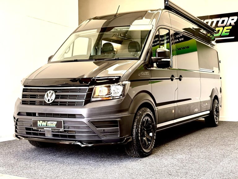 2023 Volkswagen Crafter Motorhome Race Van Camper Van 2.0 VW Crafter Camper Van Race Van Garage m...
