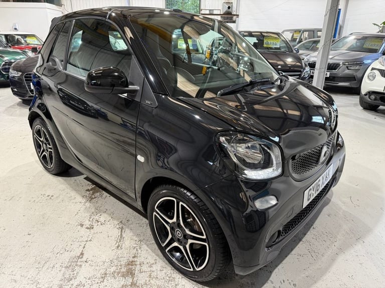 2016 smart fortwo Smart ForTwo Prime Premium 1.0 s/s ULEZ Automatic Convertible 71ps  Convertible...