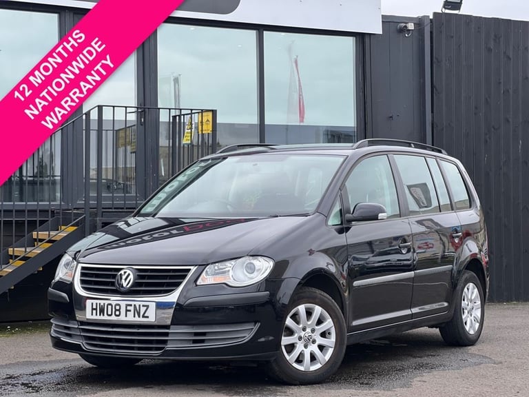 image for 2008 Volkswagen Touran 1.9 TDI S MPV 5dr Diesel Manual (7 Seats) (157 g/km, 89 bhp) MPV Diesel Ma...