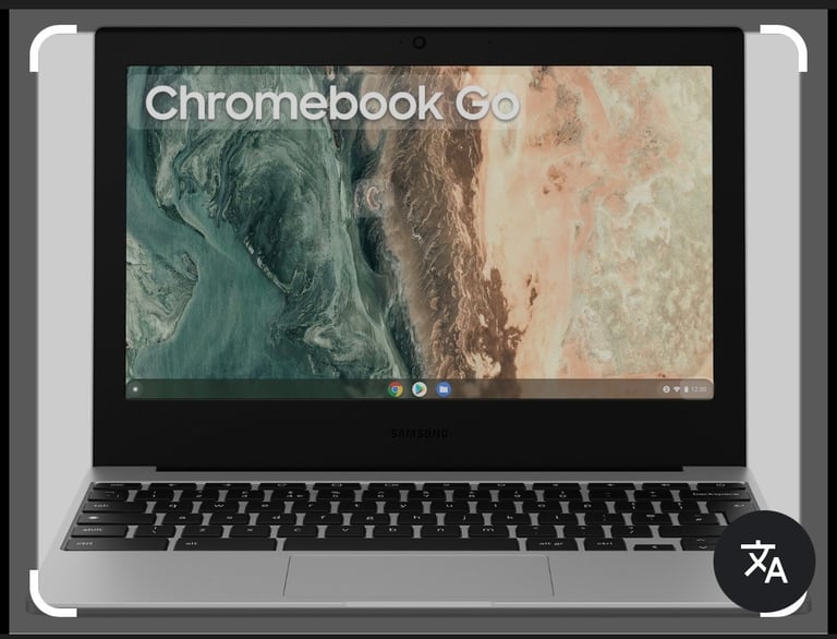 Samsung galaxy go 11in celeron 4gb 64gb Chromebook- silver