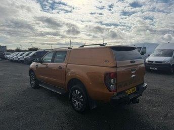 2022 ON 72 PLATE FORD RANGER WILDTRACK TDCI 4X4 DOUBLE CAB AUTO PICKUP ULEZ FREE