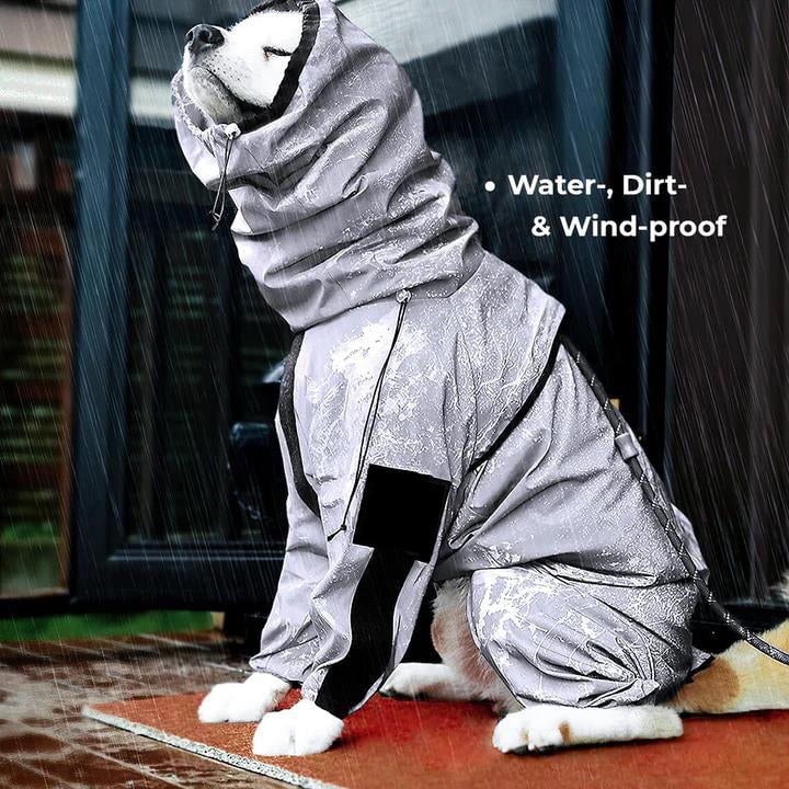 Waterproof all in one dog jackets 