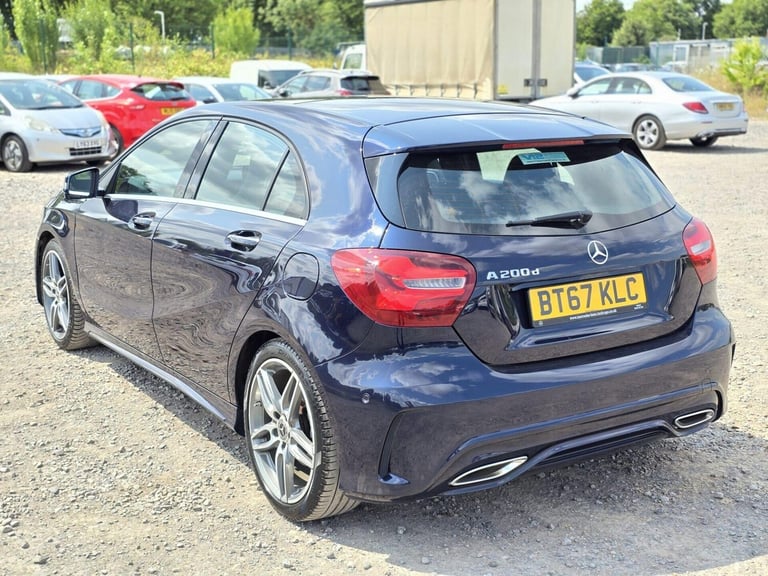 2017 Mercedes-Benz A-Class 2.1 A200d AMG Line (Premium Plus) 7G-DCT Euro 6 (s/s) 5dr Hatchback Di...