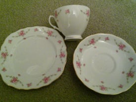 Vintage Royal Osborne bone china tea set