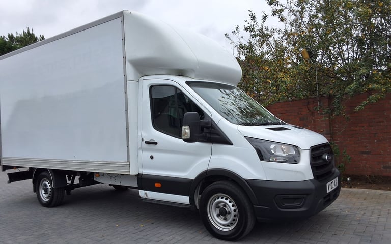 FORD TRANSIT 350 LEADER LUTON BOX VAN TAIL LIFT 2022 EURO 6 2.0 RWD