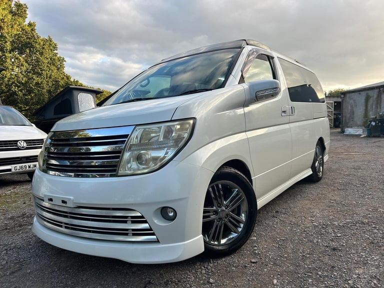 Nissan Elgrand RIDER POP TOP 4 Berth New Full Camper Conversion
