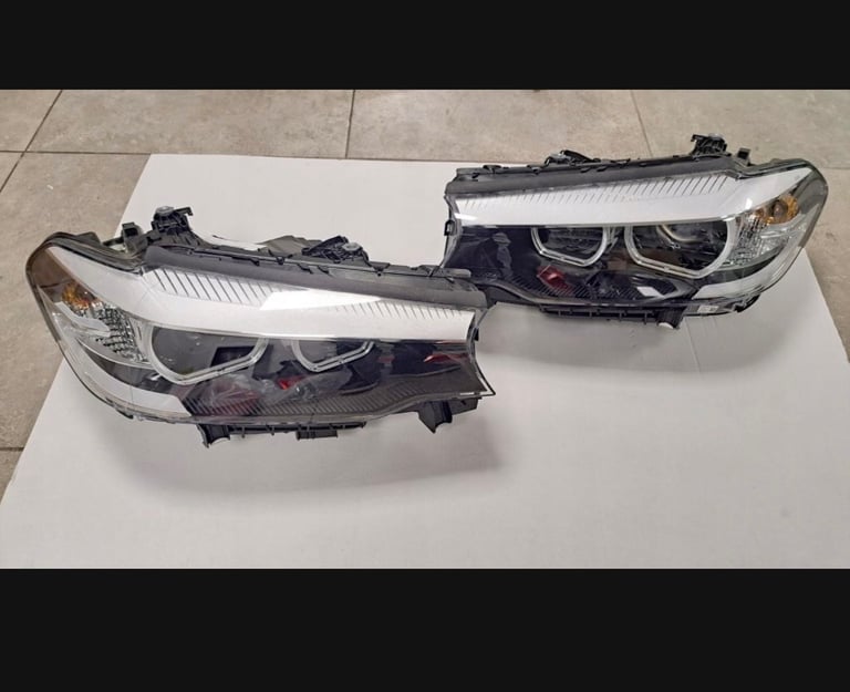 image for Bmw g30 g31 led headlights pair left right driver passenger 