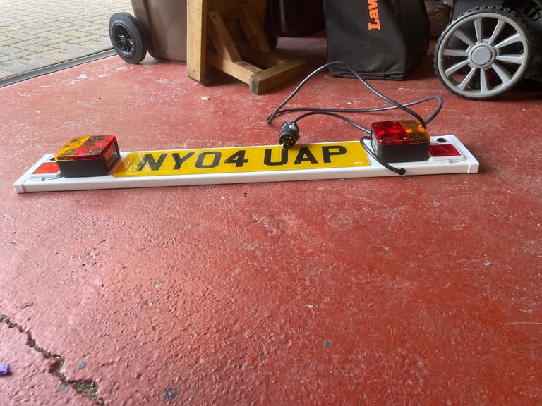 Cycle Carrier Lighting Board. FREE to collect