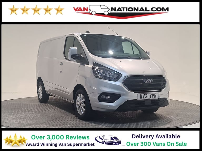 2021 Ford Transit Custom 2.0 280 EcoBlue Limited L1 H1 Euro 6 (s/s) (130 ps) Panel Van Diesel Manual