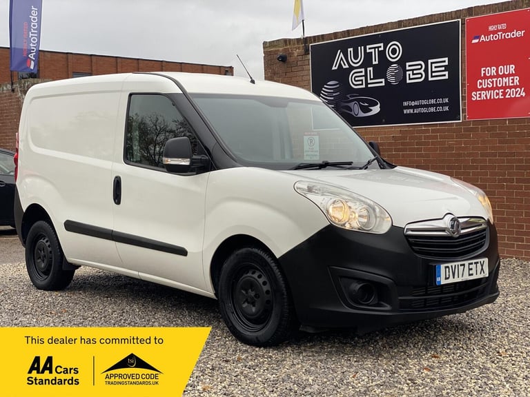 2017 Vauxhall Combo 1.6 CDTi 2000 16v FWD L1 H1 (s/s) 3dr PANEL VAN Diesel Manual