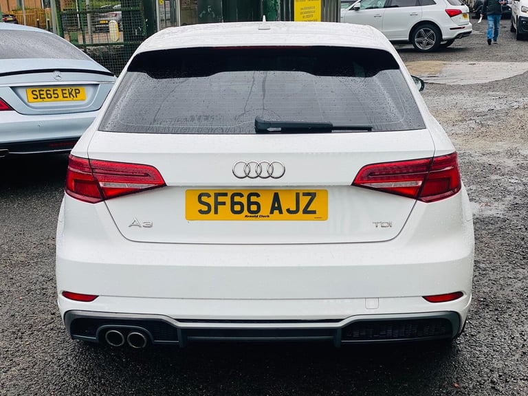 2017 Audi A3 2.0 TDI S Line 5dr HATCHBACK DIESEL Manual