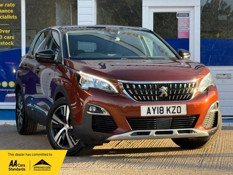 2018 Peugeot 3008 1.2 PureTech Allure SUV 5dr Petrol EAT Euro 6 (s/s) (130 ps) HATCHBACK Petrol A...